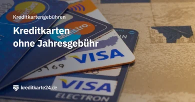 Kreditkarten ohne Jahresbebühr