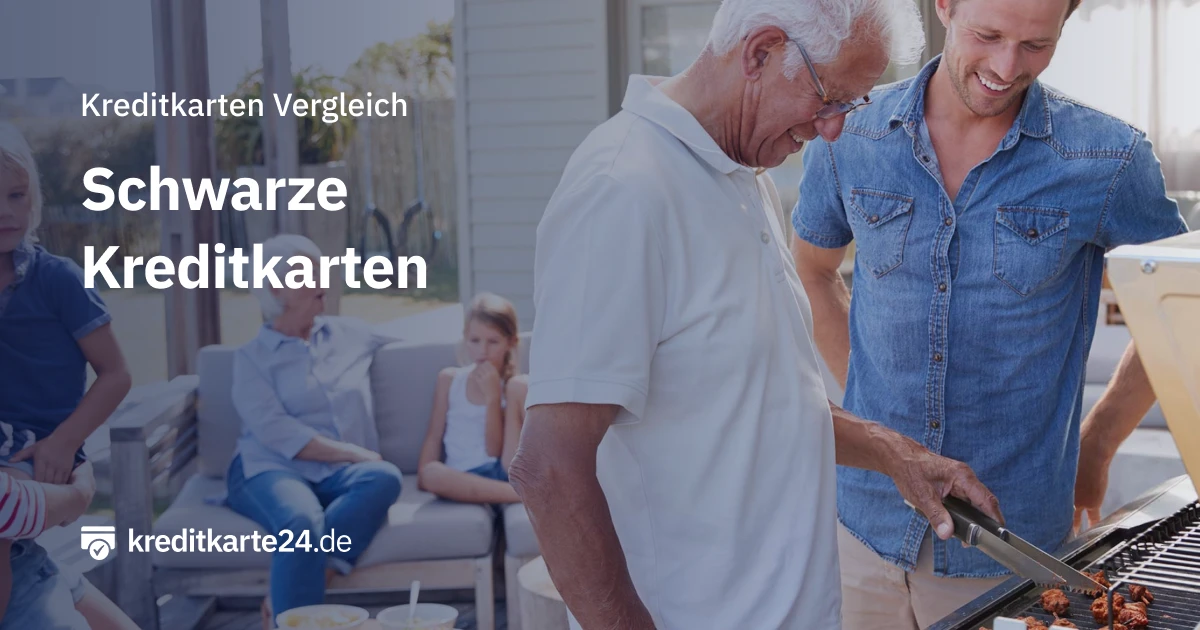 Schwarze Kreditkarte