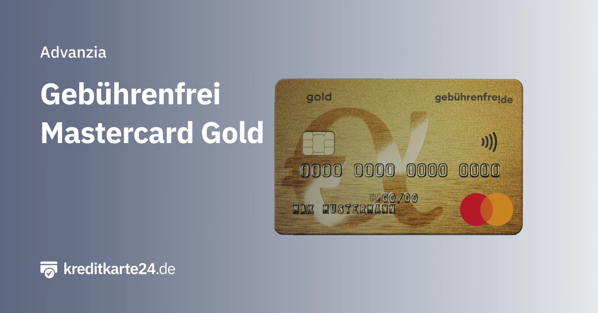 Advanzia Gebührenfreie Mastercard Gold