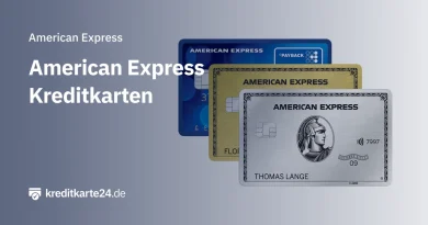 Kreditkarten von American Express