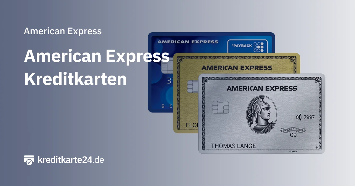 Kreditkarten von American Express