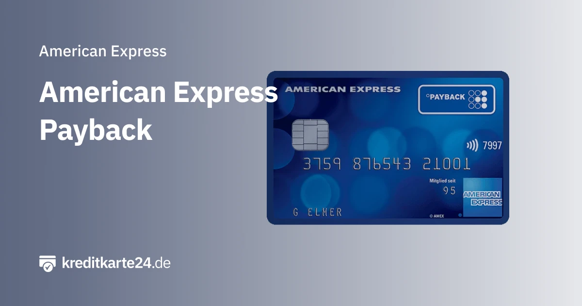Payback American Express Kreditkarte