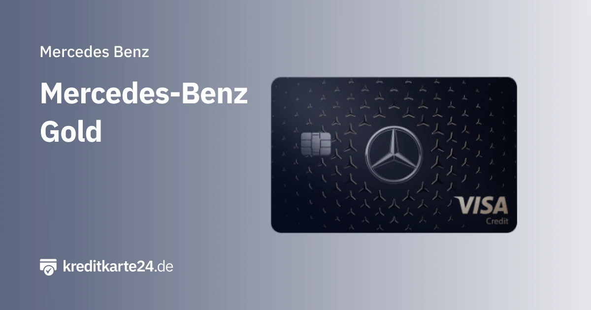 Mercedes Benz Gold Kreditkarte